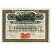 Image 1 : Banco de Colombia, ca.1900-1920 Specimen Bond