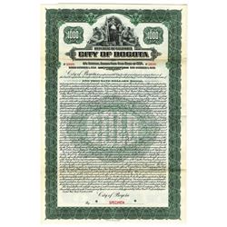 City of Bogota, 1924 Specimen Bond