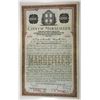 Image 1 : City of Marseilles, 1919 Specimen Bond