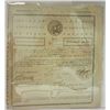 Image 1 : Savings and Charity Fund of Monsieur Lafarge, 1791 Issued Certificate