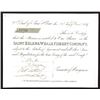 Image 1 : Saint Helena Whale Fishery Co., 1837 Issued Stock Certificate
