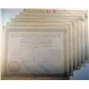 Image 2 : A.P.B. Investment Co. Ltd., 1951-1952, Cancelled Stock Certificates.