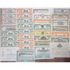 Image 2 : Collection of Issued Stock Certificates and Bonds