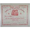 Image 1 : West India Trading and Manufacturing Co., 1886 I/U Stock Certificate.