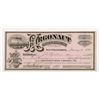 Image 1 : Argonaut Mill & Mining Co. 1880 I/U Stock Certificate