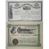 Image 1 : Columbus Gold Mining Co. 1880 & 1905 Stock Certificate Pair