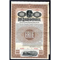 Erie Railroad Co., 1901 Specimen Bond