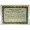 Image 1 : Interborough Rapid Transit Co. 1906 Specimen Stock Certificate - Deposit receipt for stocks and bond