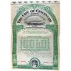 Image 1 : City of Cincinnati, 1897 Specimen Bond.