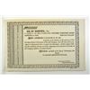 Image 1 : Columbia Turnpike Roads Co., 1820 Remainder Stock Certificate