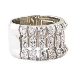 0.80 ctw Diamond Ring - 14KT White Gold