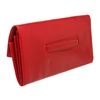 Image 3 : Louis Vuitton Red Leather Opera Mycenes Clutch Bag