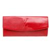 Image 4 : Louis Vuitton Red Leather Opera Mycenes Clutch Bag