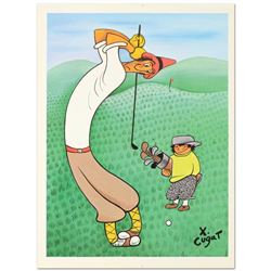 Skinny Golfer by Xavier Cugat (1900-1990)