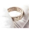 Image 3 : Cartier 18k White Gold Vintage LOVE Astro Band 59
