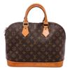 Image 3 : Louis Vuitton Monogram Canvas Leather Alma MM Handbag