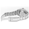 Image 6 : Rolex Mens SS 41MM Rhodium Baguette Diamond Datejust 2 Oyster Band Wristwatch Wi