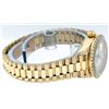 Image 3 : Rolex Ladies 18K Yellow Gold MOP Diamond Lugs President Wristwatch With Rolex Bo