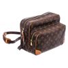 Image 1 : Louis Vuitton Monogram Canvas Leather Nile GM Shoulder Bag