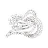 Image 1 : 5.64 ctw Diamond Pin - 18KT White Gold