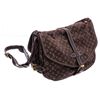 Louis Vuitton Brown Mini Lin Saumur 28 cm Crossbody Bag