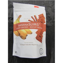 BANANA SLIMS DESSERT CRACKERS (100 G) - PER BAG