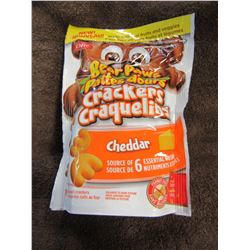 DARE BEAR PAWS CRACKERS (CHEDDAR) - PER BAG