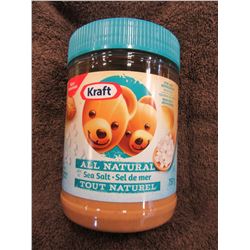 KRAFT ALL NATURAL SEA SALT PEANUT BUTTER (750 G) - PER JAR