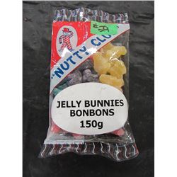 NUTTY CLUB JELLY BUNNIES (150 G) - PER BAG
