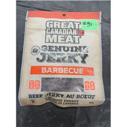 GREAT CANADIAN MEAT GENUINE JERKY (BARBECUE) (68 G) - PER BAG