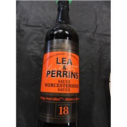 LEA &  PERRINS WORCESTERSHIRE SAUCE (568 ML) - PER BOTTLE
