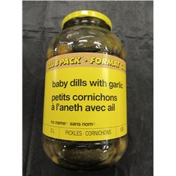 NN BABY DILLS WITH GARLIC (2 L) - PER JAR
