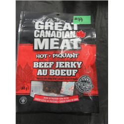 GREAT CANADIAN MEAT BEEF JERKY (HOT) (68 G) - PER PACKAGE