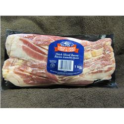 CARVERS CHOICE THICK SLICE BACON (1 KG) - PER PACKAGE