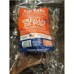 NATURAL PIG EARS DOG CHEW (3 PACK) - PER BAG