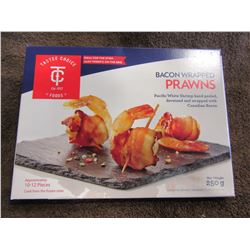 TASTEE CHOICE BACON WRAPPED PRAWNS (250 G) (10-12 PCS) - PER BOX