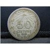 Image 1 : 1920 Mexico Silver 50 Centavos