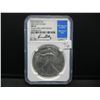 Image 1 : 2016 Amercian Silver Eagle NGC MS70 30th Year Anniversary Edmund Moy Signature
