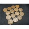 Image 1 : (15) Wheat Cents from 1920's and 30's Mostly Better Dates