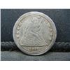 Image 1 : 1861 Seated Quarter Strong Details
