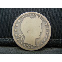 1895 S Barber Quarter Better Date