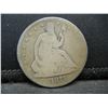 Image 1 : 1875 CC Seated half Dollar