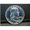 Image 1 : Gem Proof Franklin Half Dollar 1956 Early Date