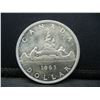 Image 1 : Uncirculated 1963 Silver Canada Dollar