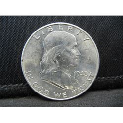 Uncirculated 1948 Franklin Half Dollar
