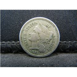 1874 Three Cent Nickel