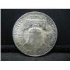 Image 2 : 1955 Franklin Half Dollar CH BU Better Date