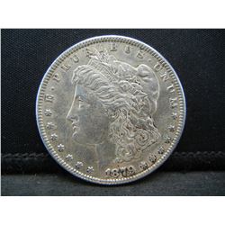 1879 S Morgan Dollar Unc Details Cleaned
