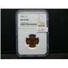 Image 2 : 1956+57 Lincoln Cents NGC MS66 RED