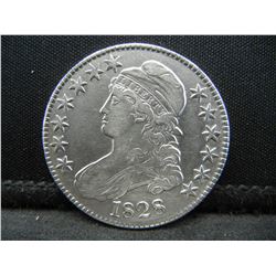 1828 Capped Bust Half Dollar XF++ Strong Details